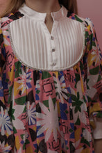 Load image into Gallery viewer, Collar Detail Patterned Dress