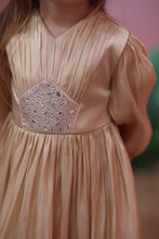 Load image into Gallery viewer, Crystal Detailed Shiny Dress