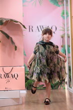 Load image into Gallery viewer, Pleated Pearl Detailed Dress