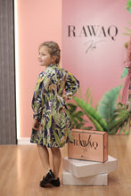 Load image into Gallery viewer, Patterned Collar Detailed Dress