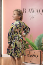 Load image into Gallery viewer, Patterned Collar Detailed Dress