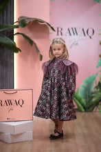 Load image into Gallery viewer, Shiny Patterned Jacquard Dress