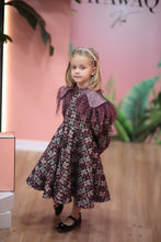 Load image into Gallery viewer, Shiny Patterned Jacquard Dress
