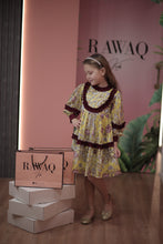 Load image into Gallery viewer, Ruffled and Patterned Dress