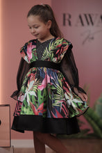 Load image into Gallery viewer, Satin Shiny Patterned Dress