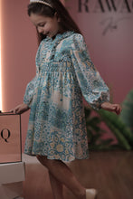 Load image into Gallery viewer, Ruffled and Patterned Dress