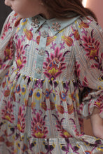 Load image into Gallery viewer, Crystal Detailed Patterned Dress