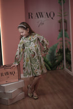 Load image into Gallery viewer, Patterned Dress with Ruffle Details