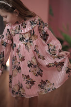 Load image into Gallery viewer, Patterned Dress with Ruffle Details