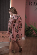Load image into Gallery viewer, Patterned Dress with Ruffle Details