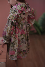 Load image into Gallery viewer, Patterned Dress with Ruffle Details