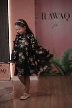 Load image into Gallery viewer, Patterned Dress with Ruffle Details