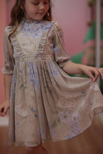 Load image into Gallery viewer, Pleated with Lace Dress
