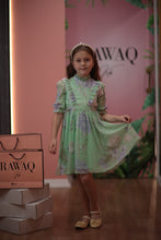 Load image into Gallery viewer, Pleated with Lace Dress