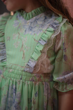 Load image into Gallery viewer, Pleated with Lace Dress