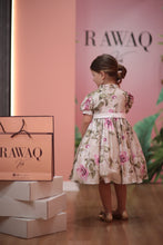 Load image into Gallery viewer, Ribbon Detailed Patterned Dress