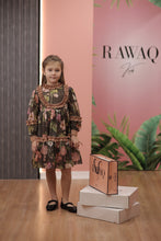 Load image into Gallery viewer, Ruffled and Patterned Dress
