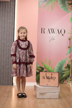 Load image into Gallery viewer, Ruffled and Patterned Dress
