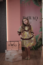Load image into Gallery viewer, Ruffled and Patterned Dress
