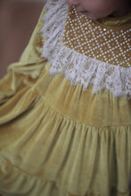 Load image into Gallery viewer, Lace Detailed Velvet Dress
