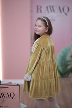 Load image into Gallery viewer, Lace Detailed Velvet Dress
