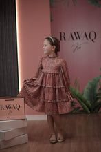 Load image into Gallery viewer, Patterned Ruffled Dress
