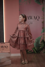 Load image into Gallery viewer, Patterned Ruffled Dress
