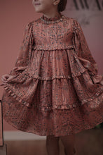 Load image into Gallery viewer, Patterned Ruffled Dress
