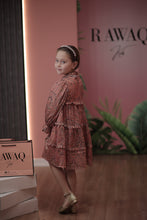 Load image into Gallery viewer, Patterned Ruffled Dress
