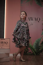 Load image into Gallery viewer, Patterned Ruffled Dress
