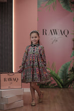 Load image into Gallery viewer, Crystal Detailed Patterned Dress
