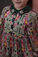 Load image into Gallery viewer, Crystal Detailed Patterned Dress
