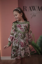 Load image into Gallery viewer, Necklace Detailed Patterned Dress
