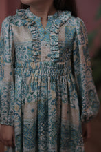Load image into Gallery viewer, Ruffled and Patterned Dress
