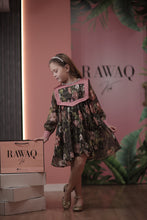 Load image into Gallery viewer, Necklace Detailed Patterned Dress
