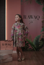 Load image into Gallery viewer, Patterned Dress with Ruffle Details
