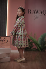 Load image into Gallery viewer, Crystal Detailed Patterned Dress
