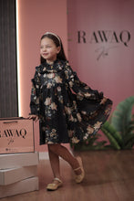 Load image into Gallery viewer, Patterned Dress with Ruffle Details
