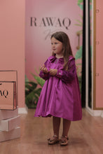 Load image into Gallery viewer, Pleated Satin Dress
