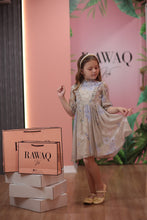 Load image into Gallery viewer, Pleated with Lace Dress
