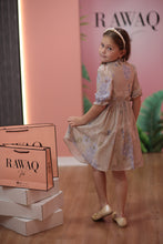 Load image into Gallery viewer, Pleated with Lace Dress
