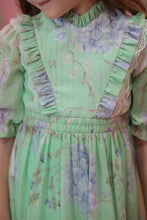 Load image into Gallery viewer, Pleated with Lace Dress
