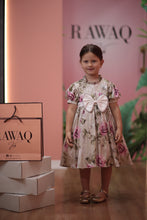 Load image into Gallery viewer, Ribbon Detailed Patterned Dress
